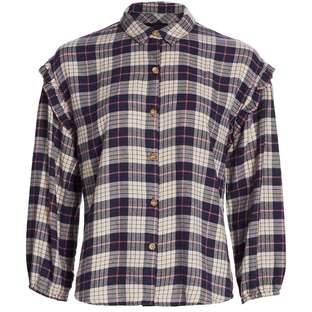 Rails brand new…
Willow Plaid Button-Up Shirt XS